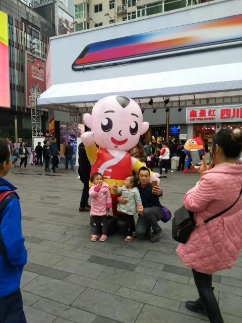 成都春熙路飞利。